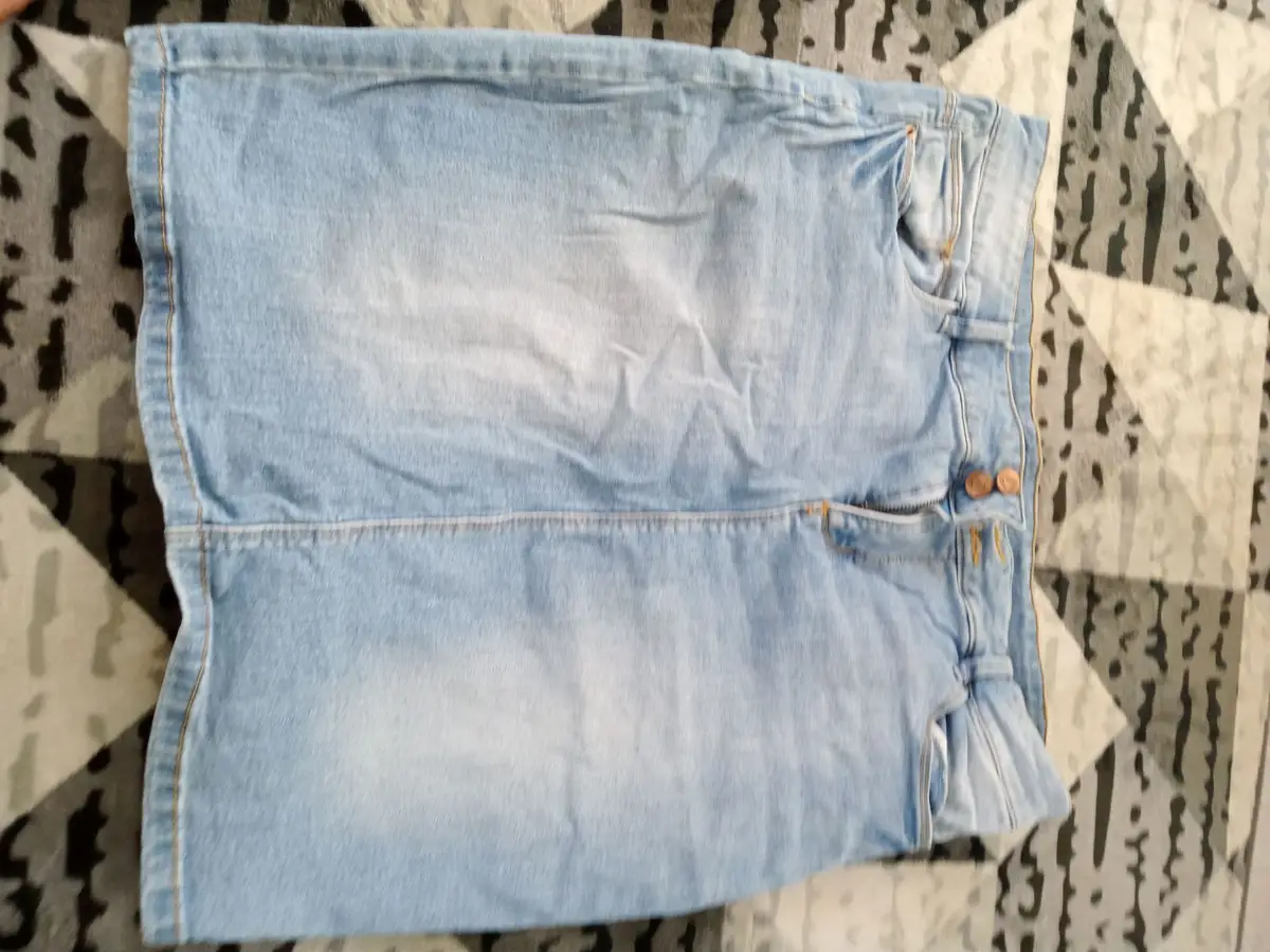 Light Wash Denim Shorts