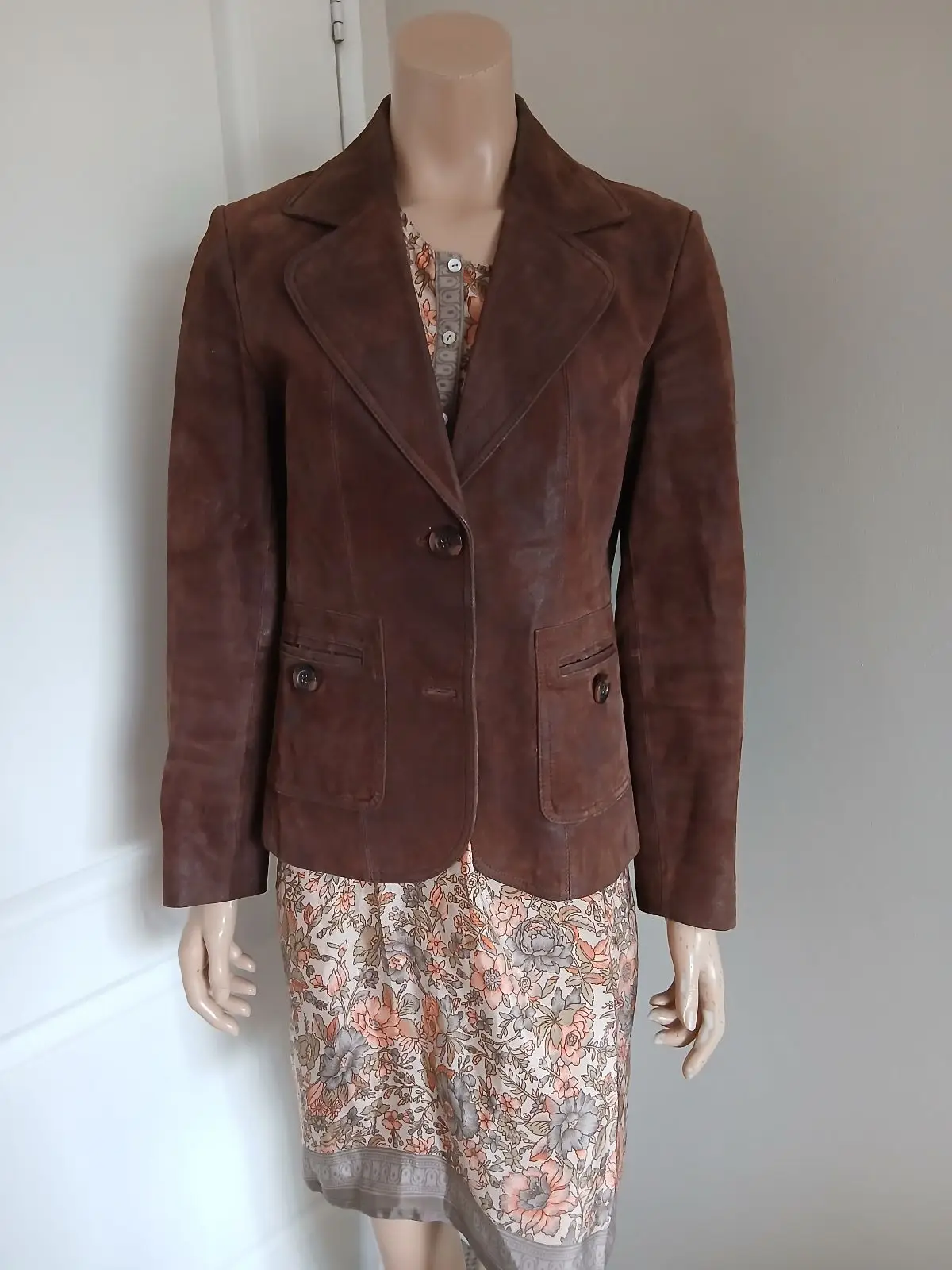Woolworths Brown Suede Blazer