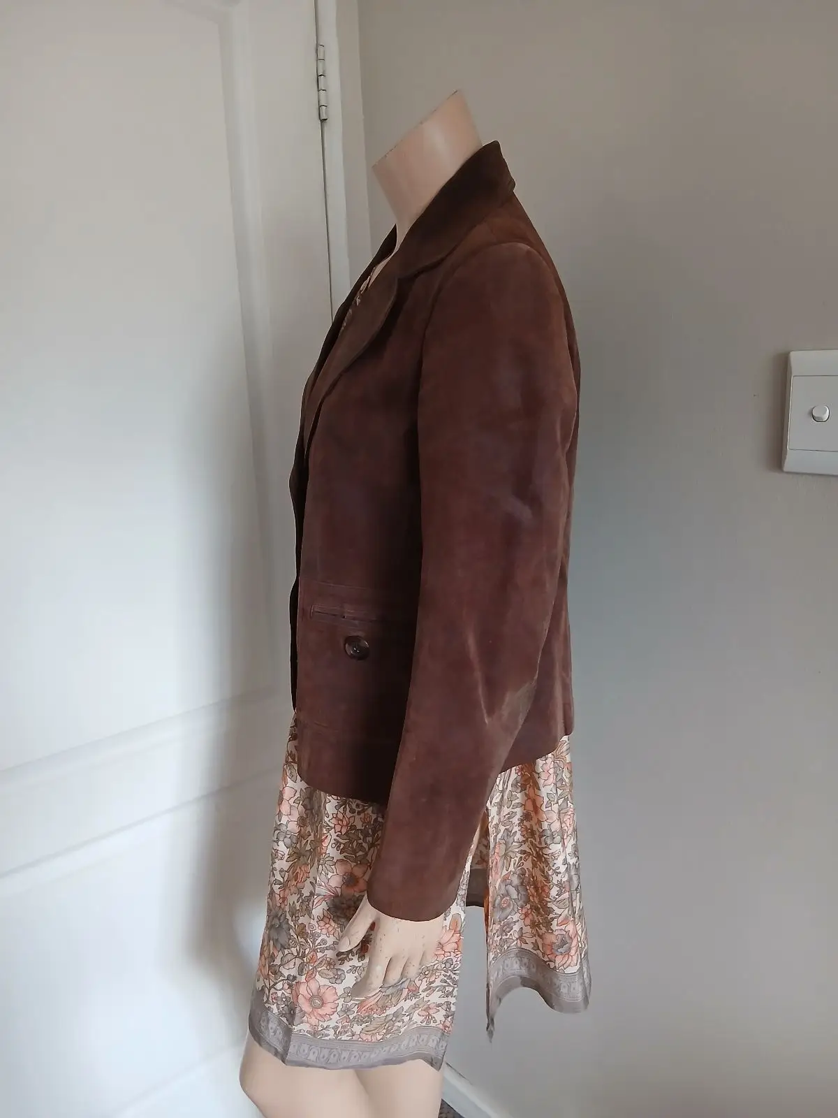 Woolworths Brown Suede Blazer