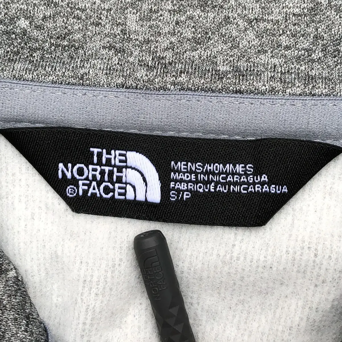 The North Face Grey Full-Zip Fleece Jacket