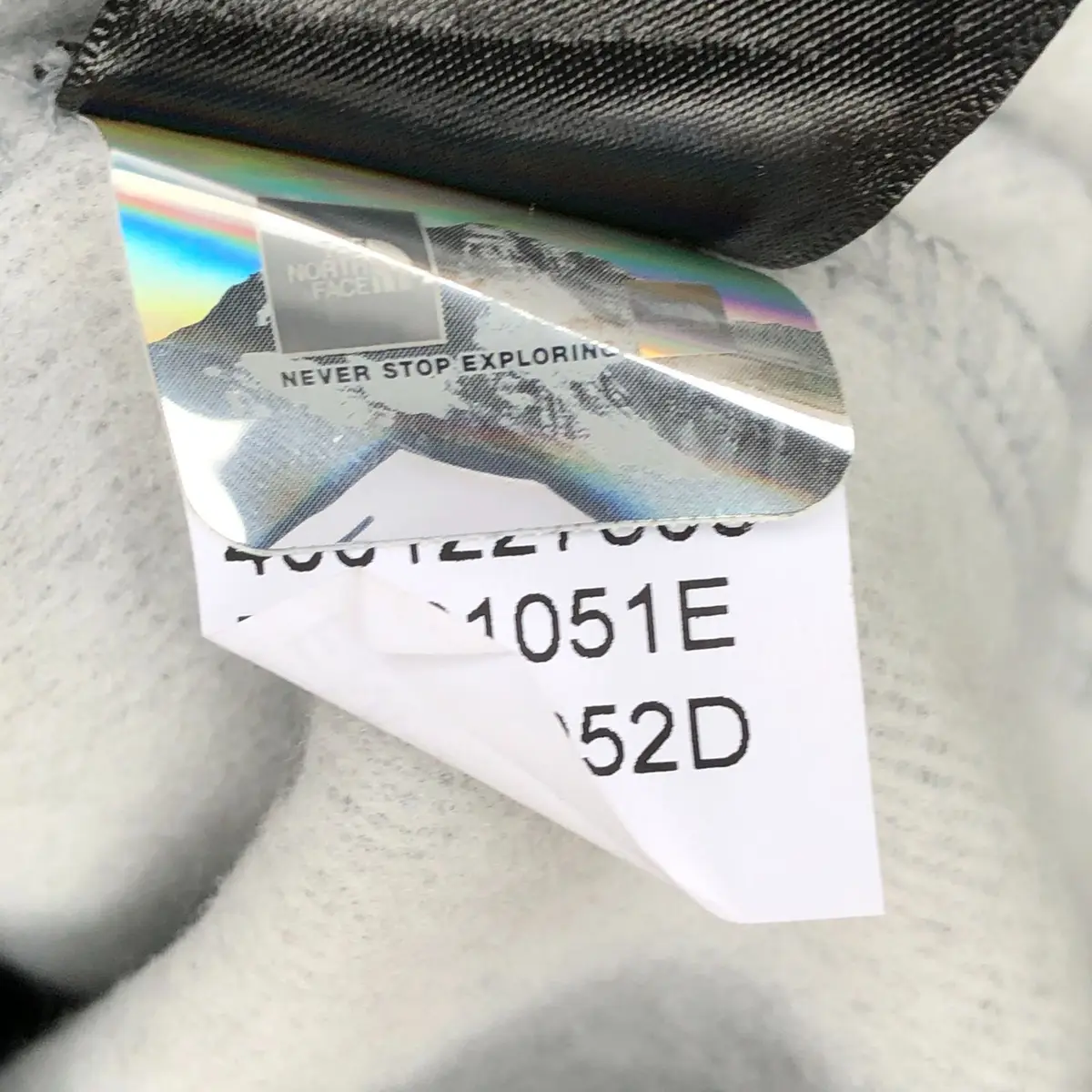 The North Face Grey Full-Zip Fleece Jacket