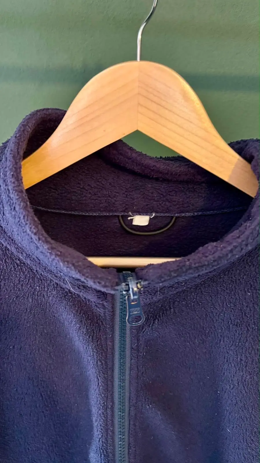 Purple Fleece Zip-Up Jacket