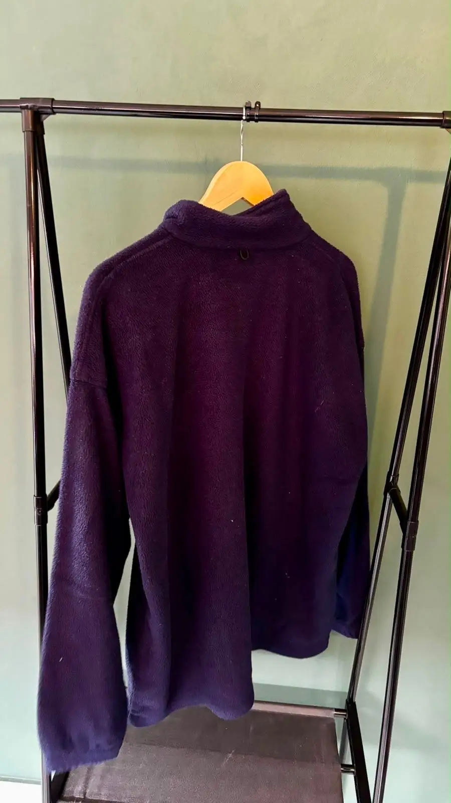 Purple Fleece Zip-Up Jacket