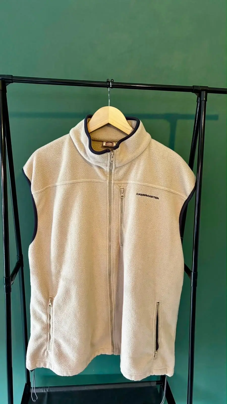 Campmaster Cream Fleece Vest