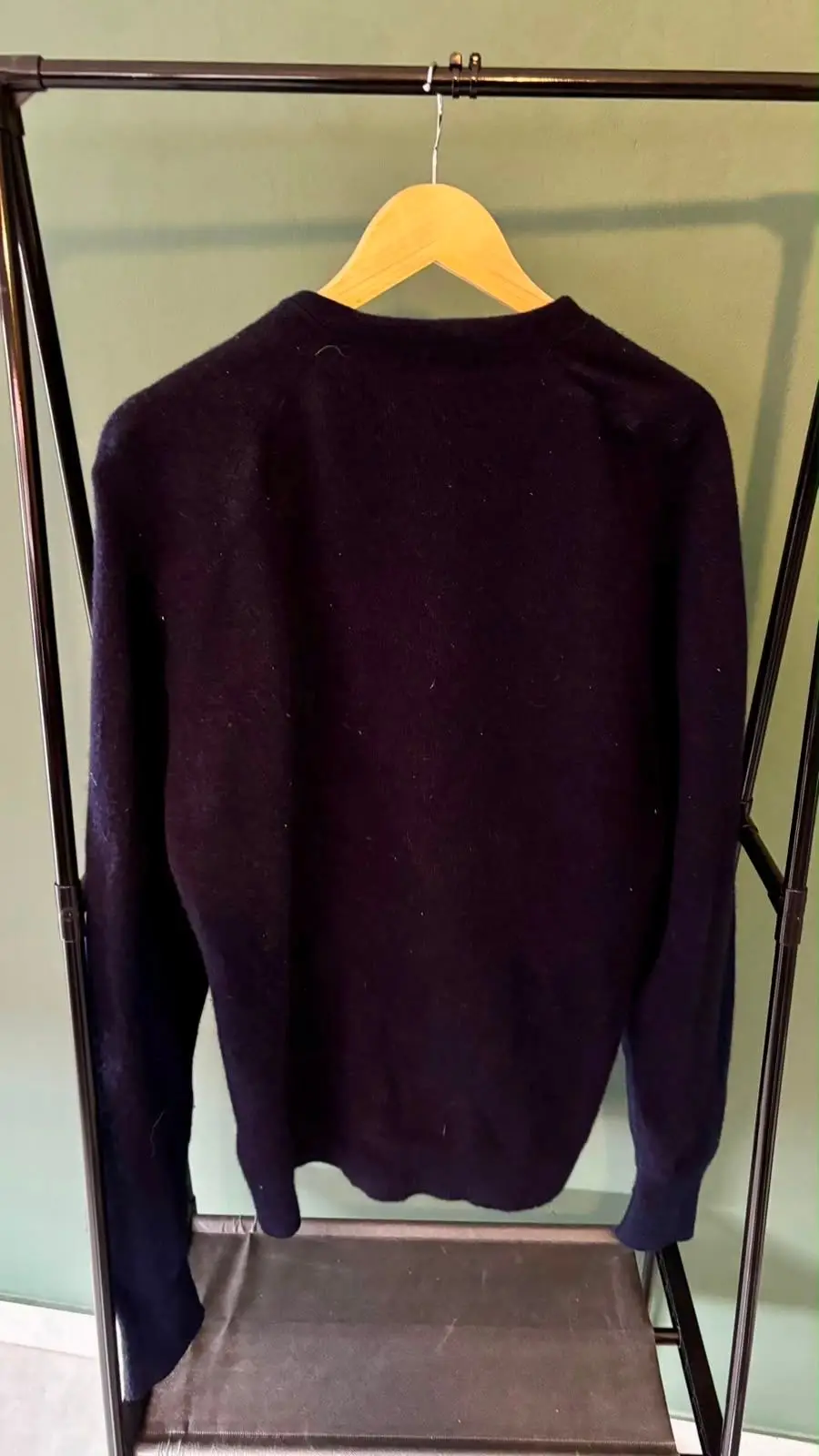Smith & McGregor Lambswool Navy Cardigan
