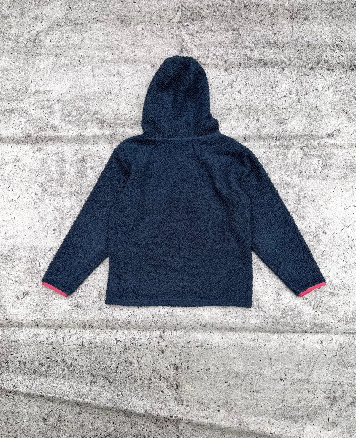 Carhartt Fleece Pullover Hoodie Navy Pink