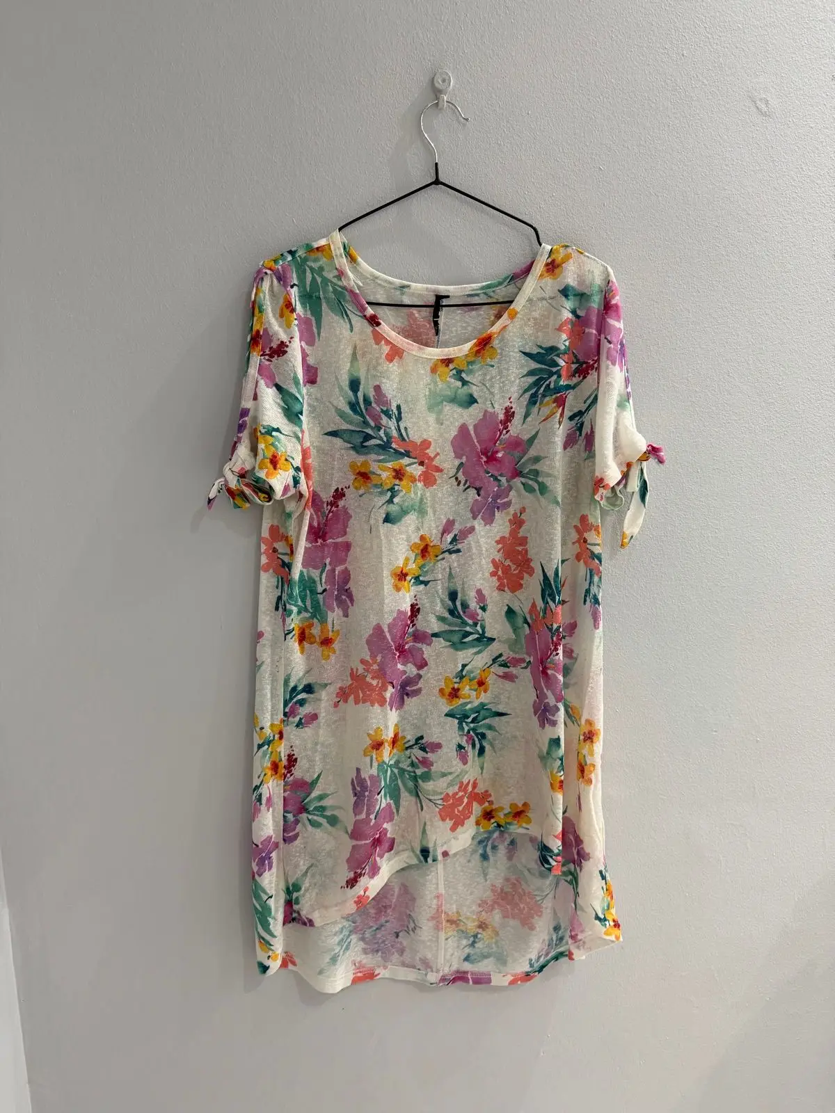 Floral Print Lightweight Top Size 16