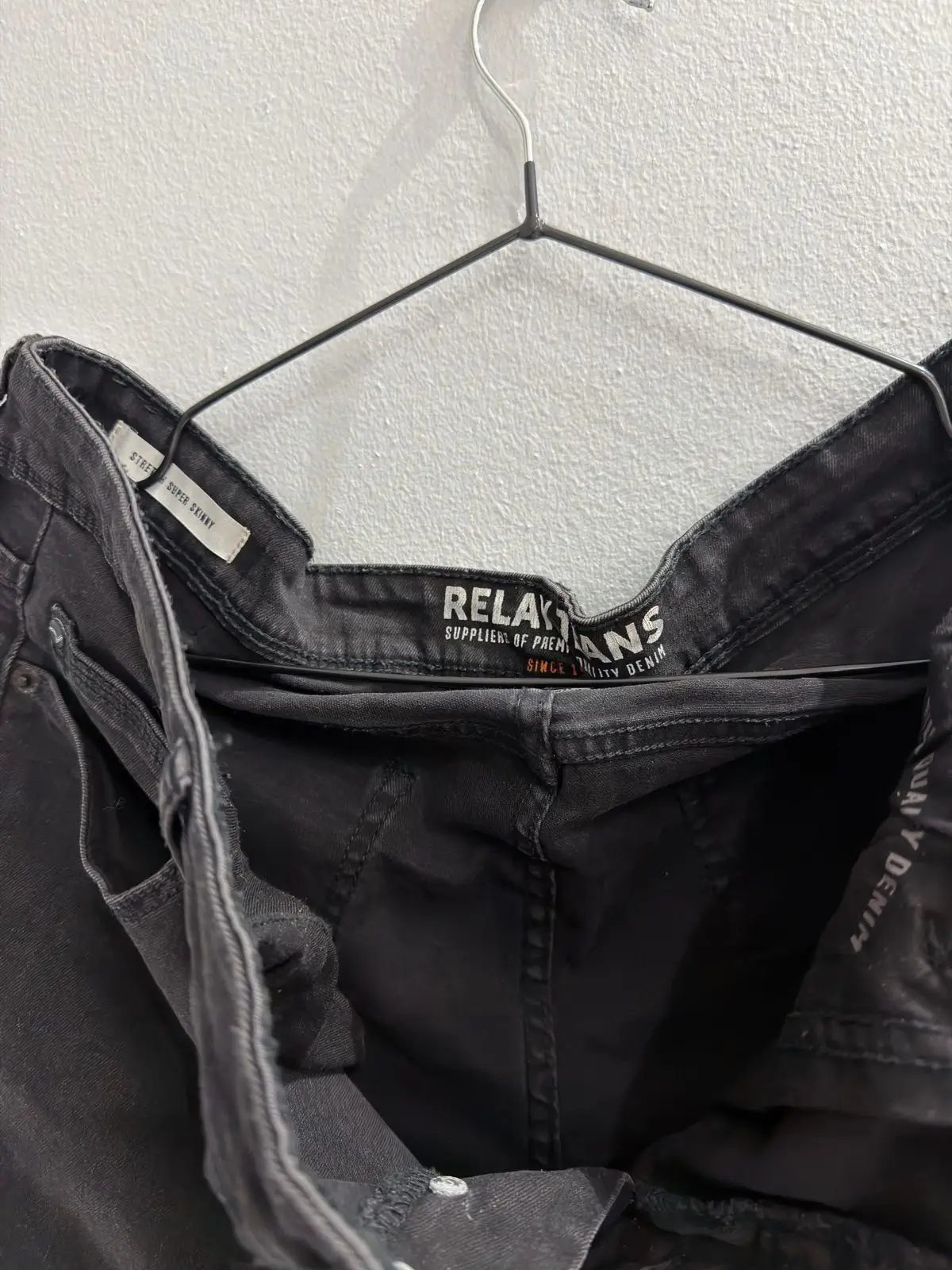 Relay Jeans Black Denim