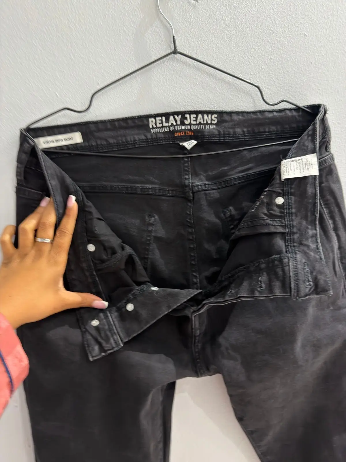 Relay Jeans Black Denim