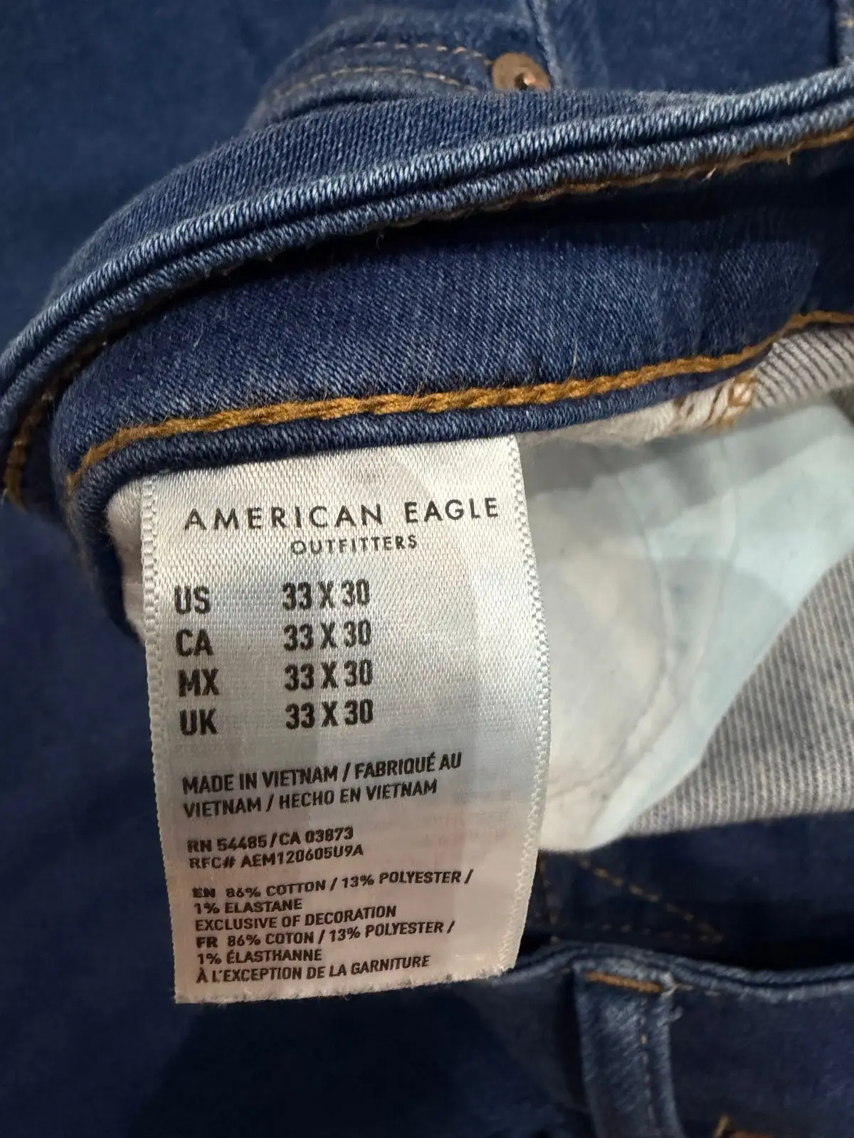 American Eagle Blue Denim Jeans