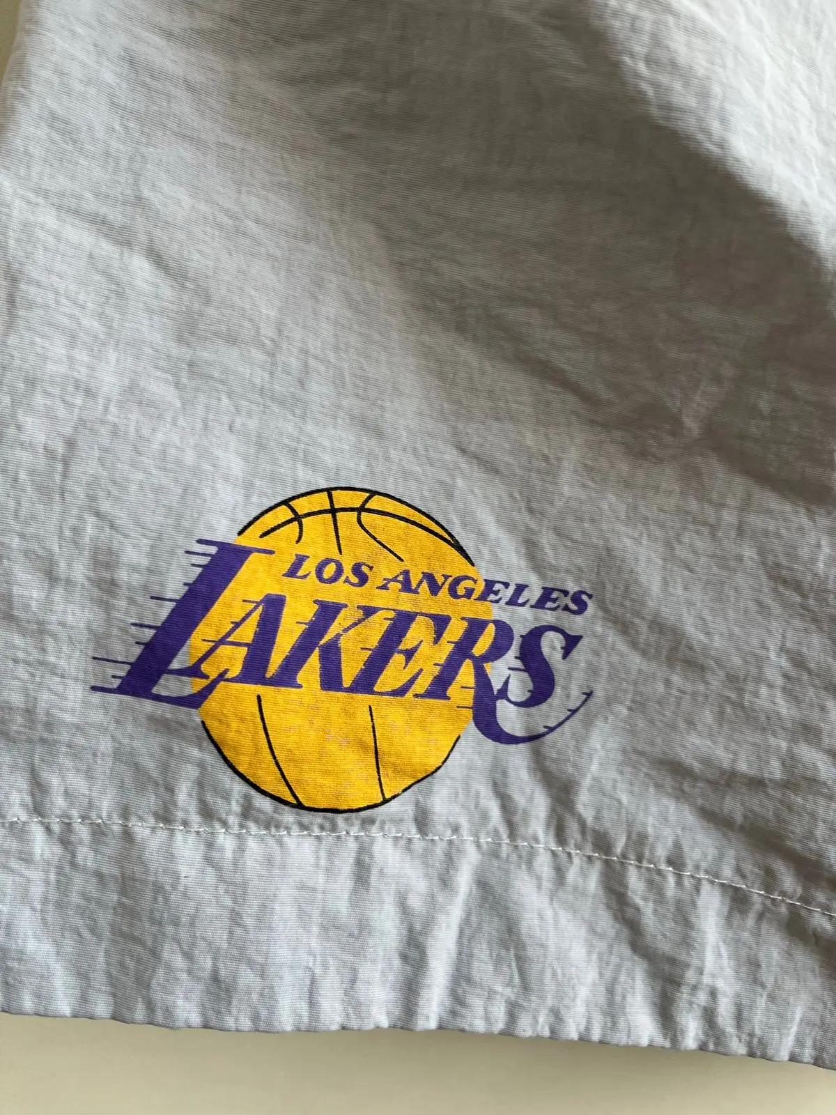 Los Angeles Lakers Light Grey Shorts