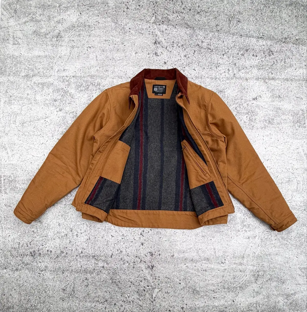 Carhartt Duck Detroit Jacket Brown