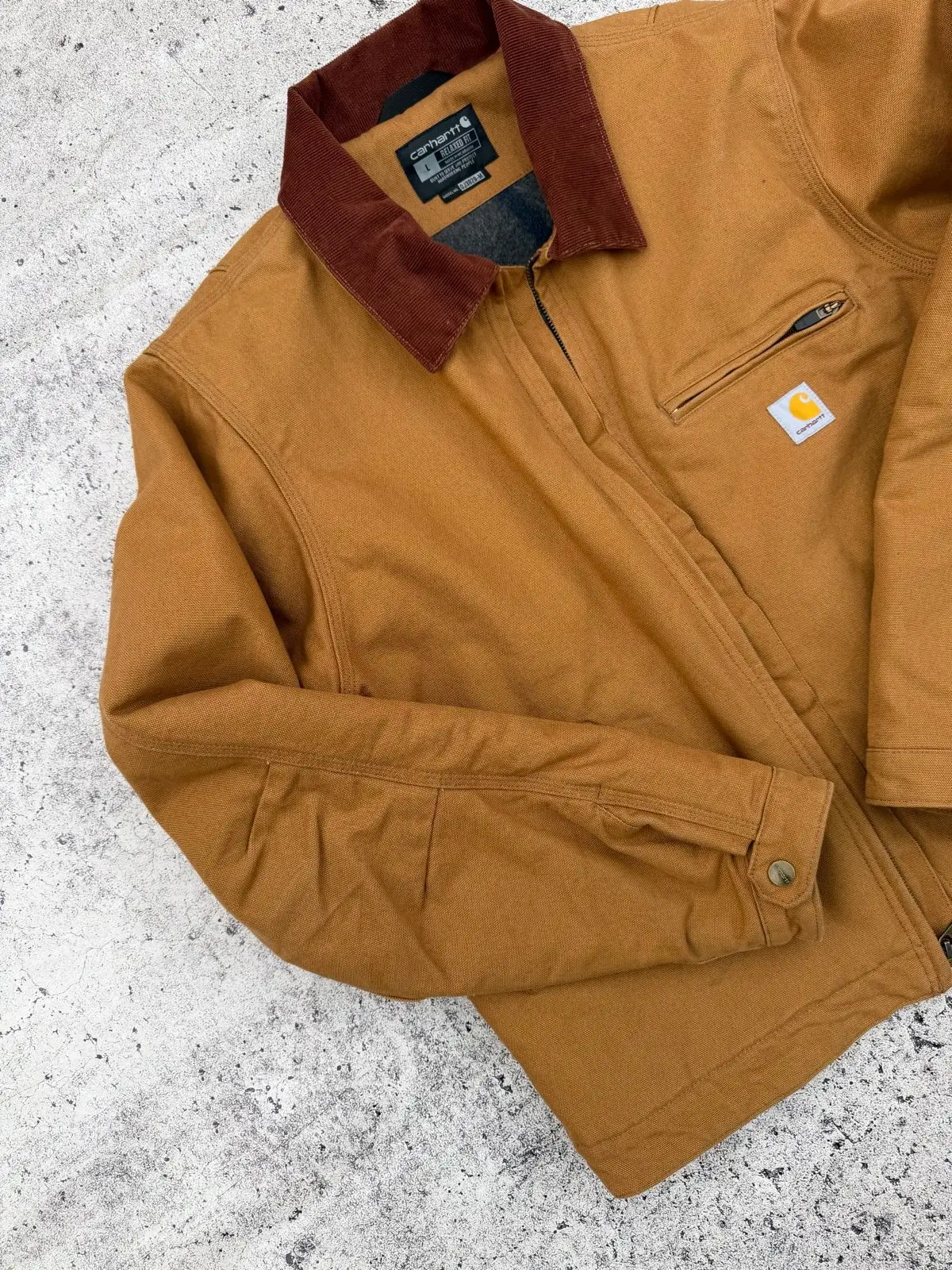 Carhartt Duck Detroit Jacket Brown
