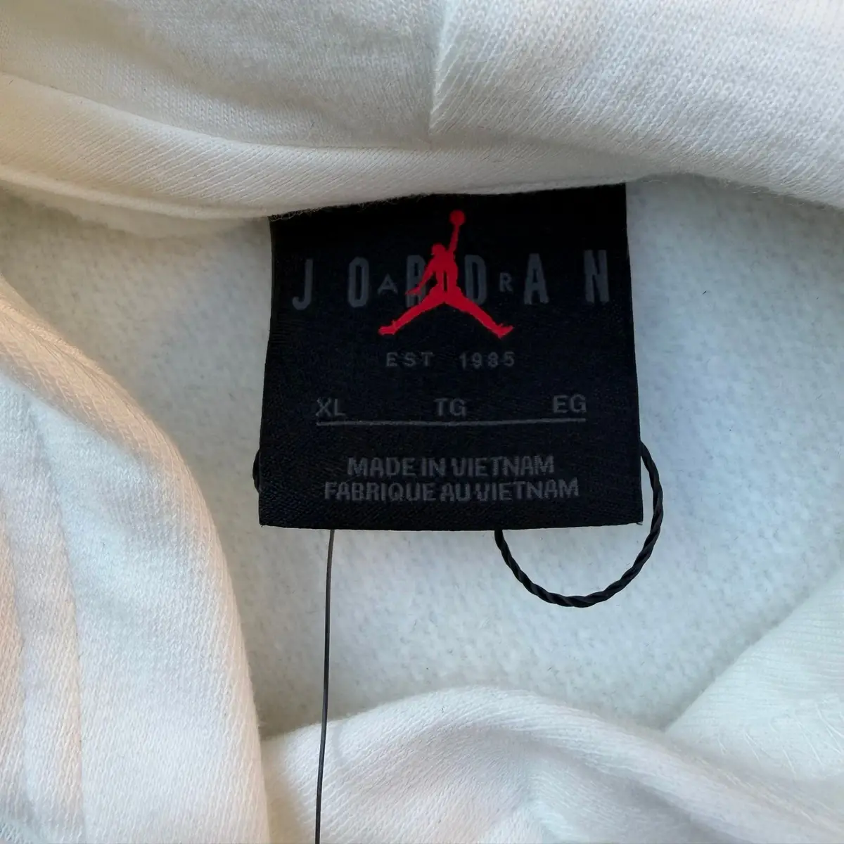 Air Jordan Graphic White Hoodie
