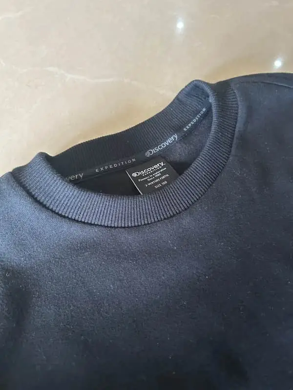 Discovery branded sweater