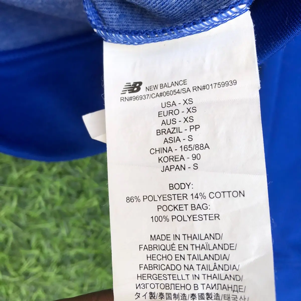 New Balance Boston Bolts Blue Track Jacket