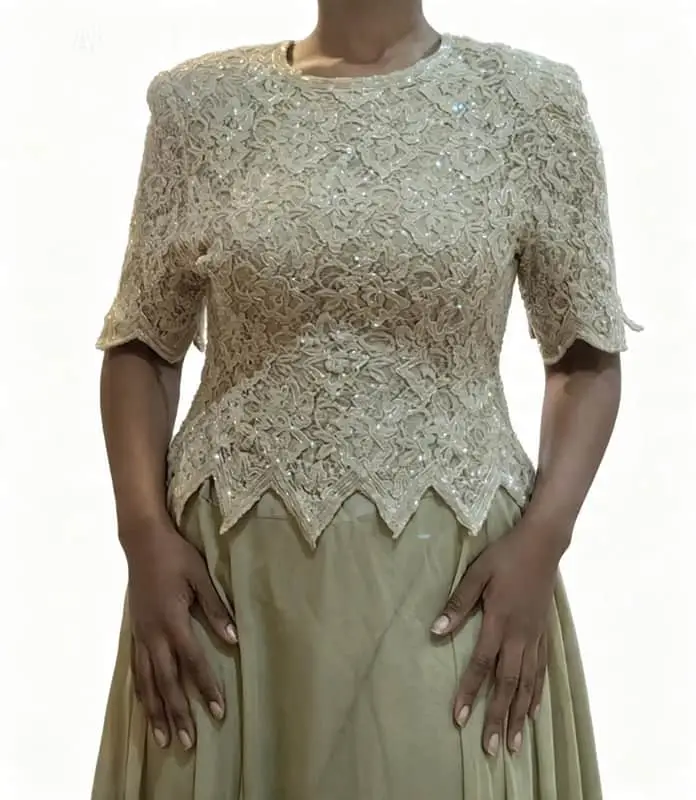Gold Evening Dress