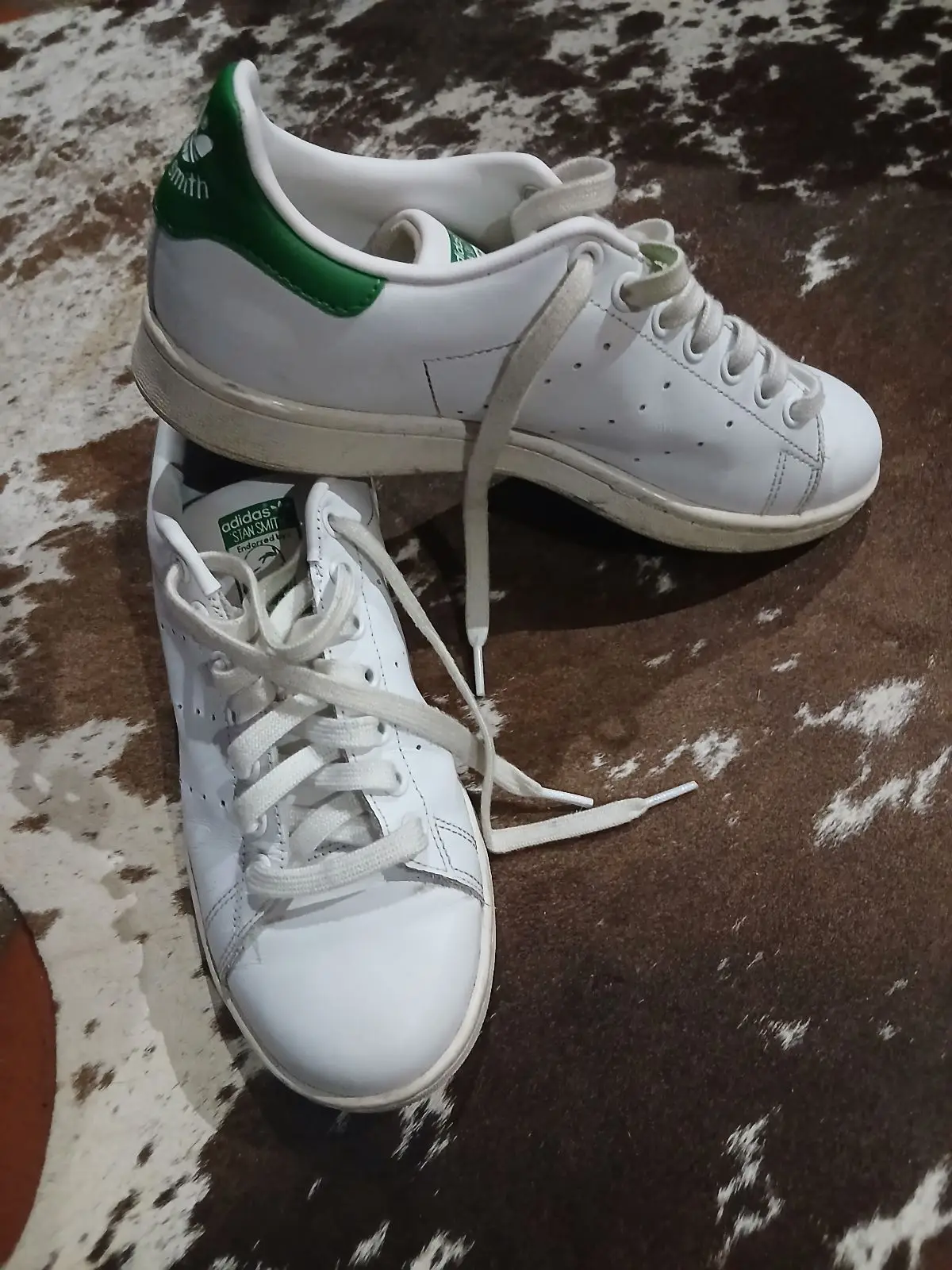 Adidas Stan Smith White Green Sneakers