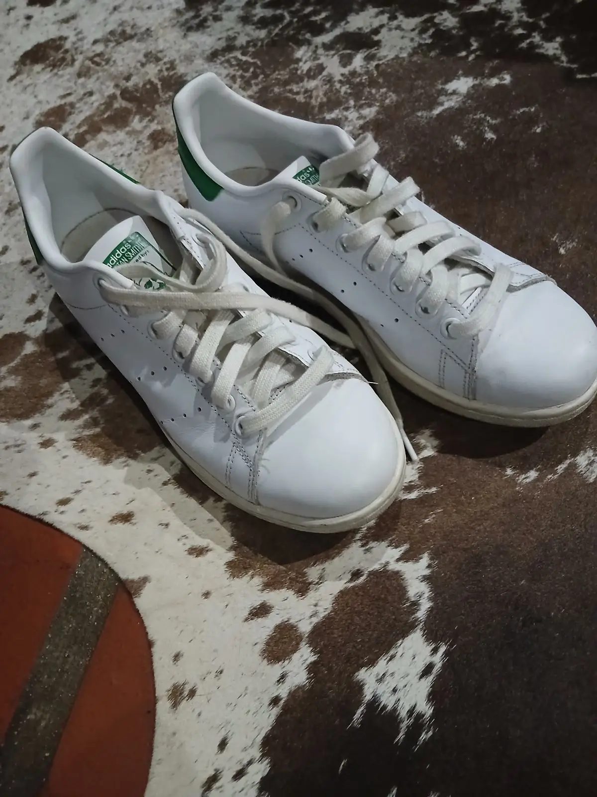 Adidas Stan Smith White Green Sneakers