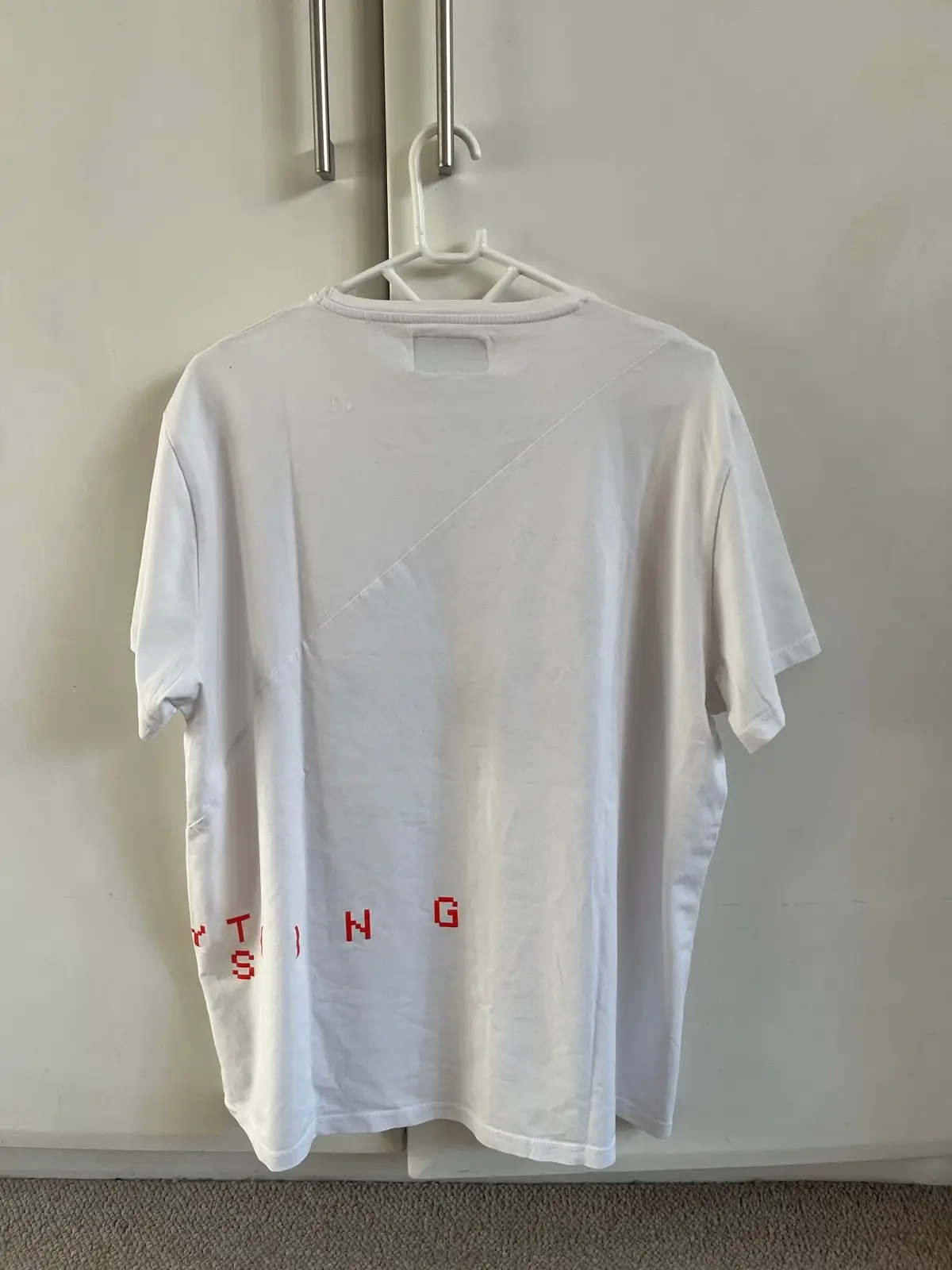 Renuar White Graphic Print T-Shirt 2XL
