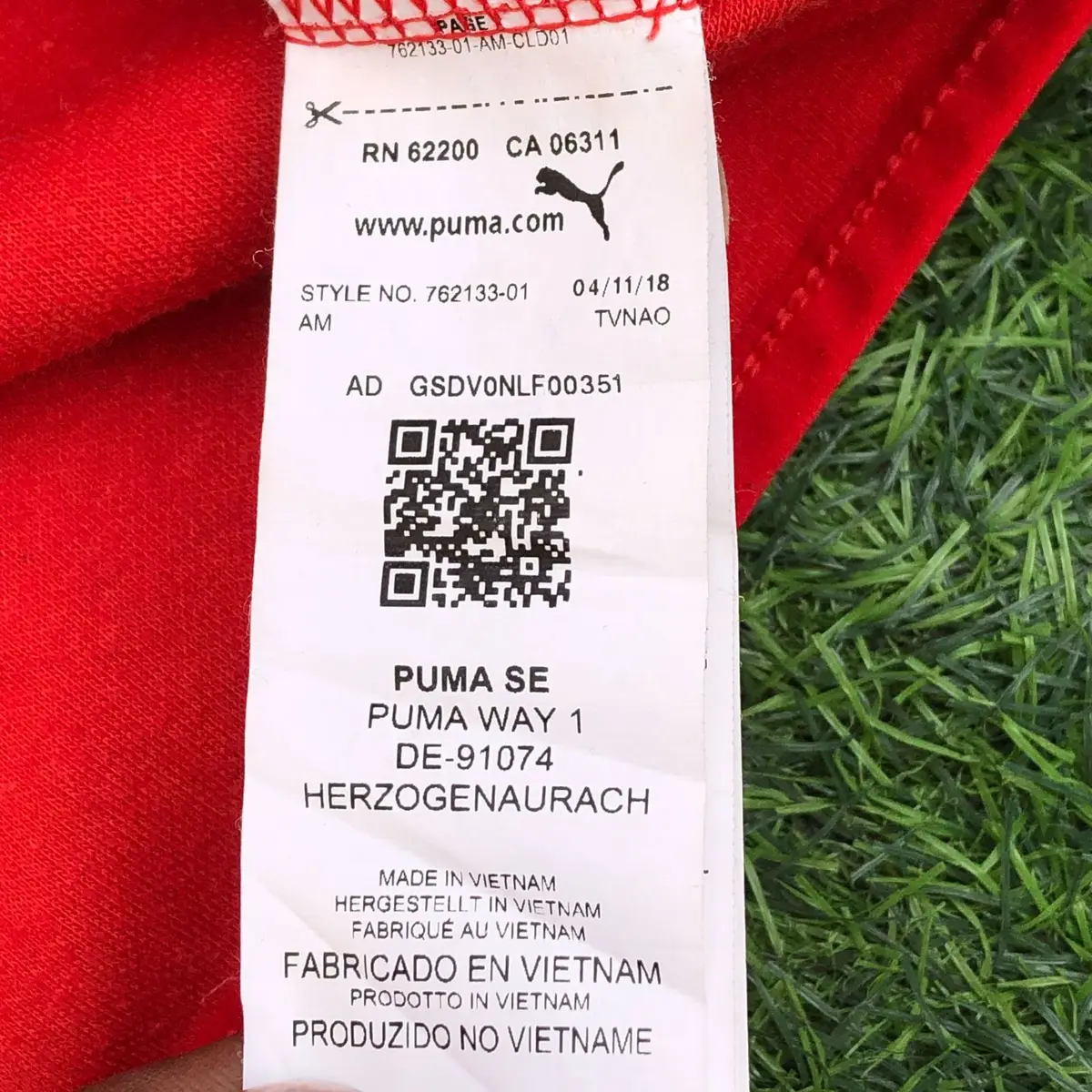Puma Scuderia Ferrari Red Track Jacket