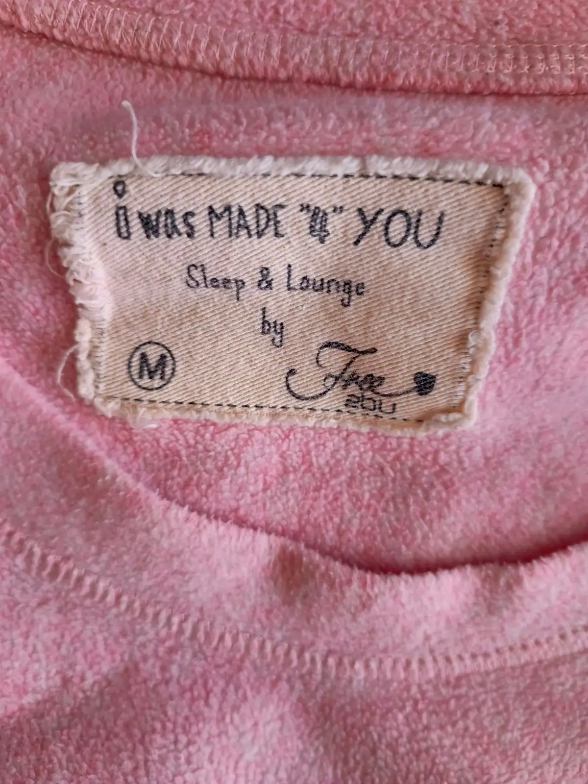 Edgars Pink Pajama Set — 'Is Anyone Out There' Graphic