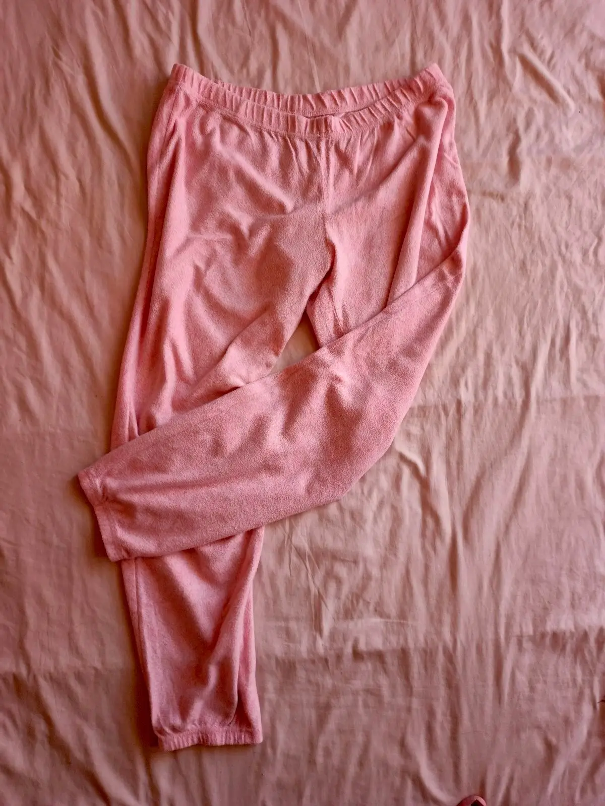 Edgars Pink Pajama Set — 'Is Anyone Out There' Graphic