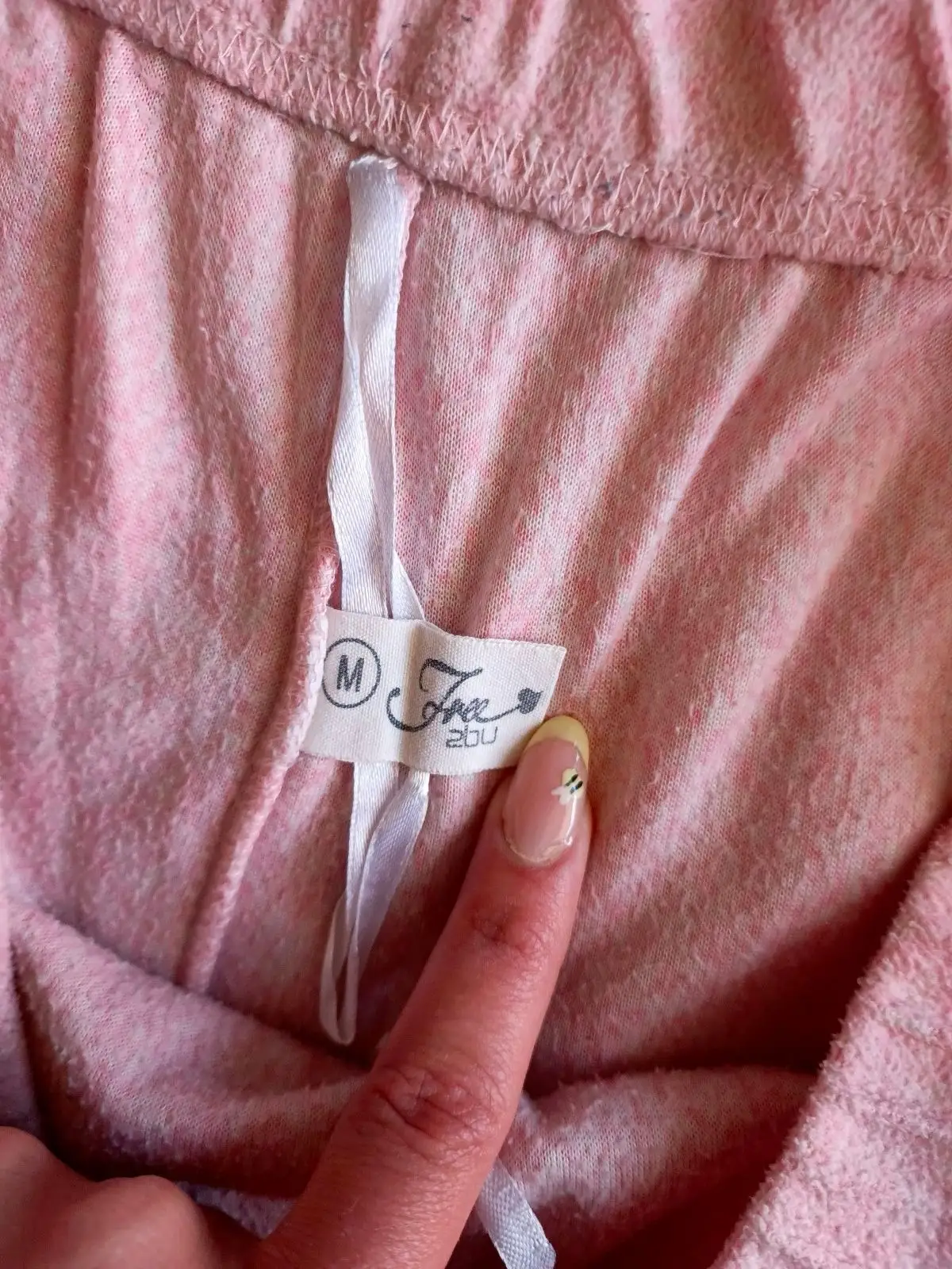Edgars Pink Pajama Set — 'Is Anyone Out There' Graphic