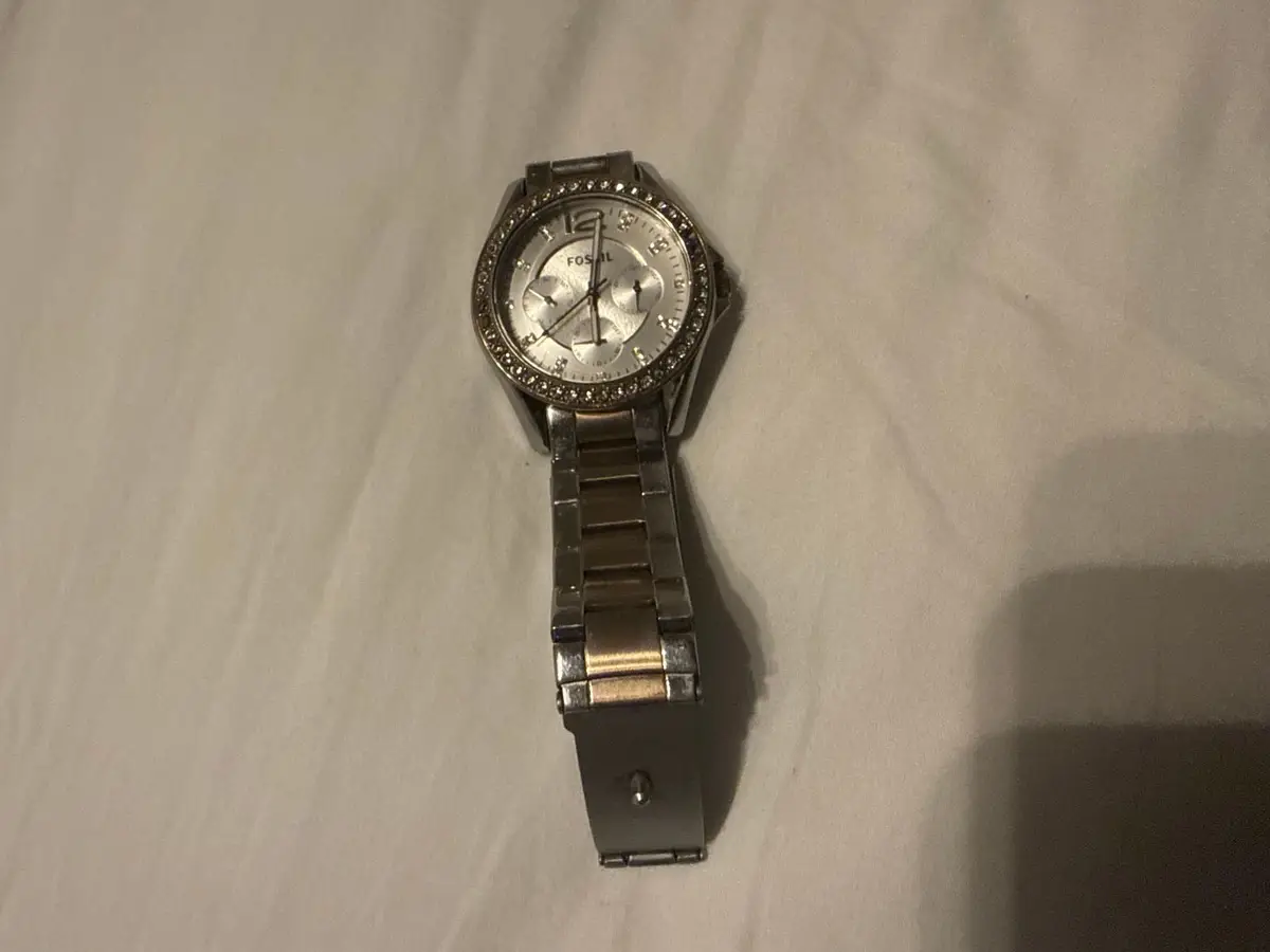 Fossil Two-Tone Chronograph Watch