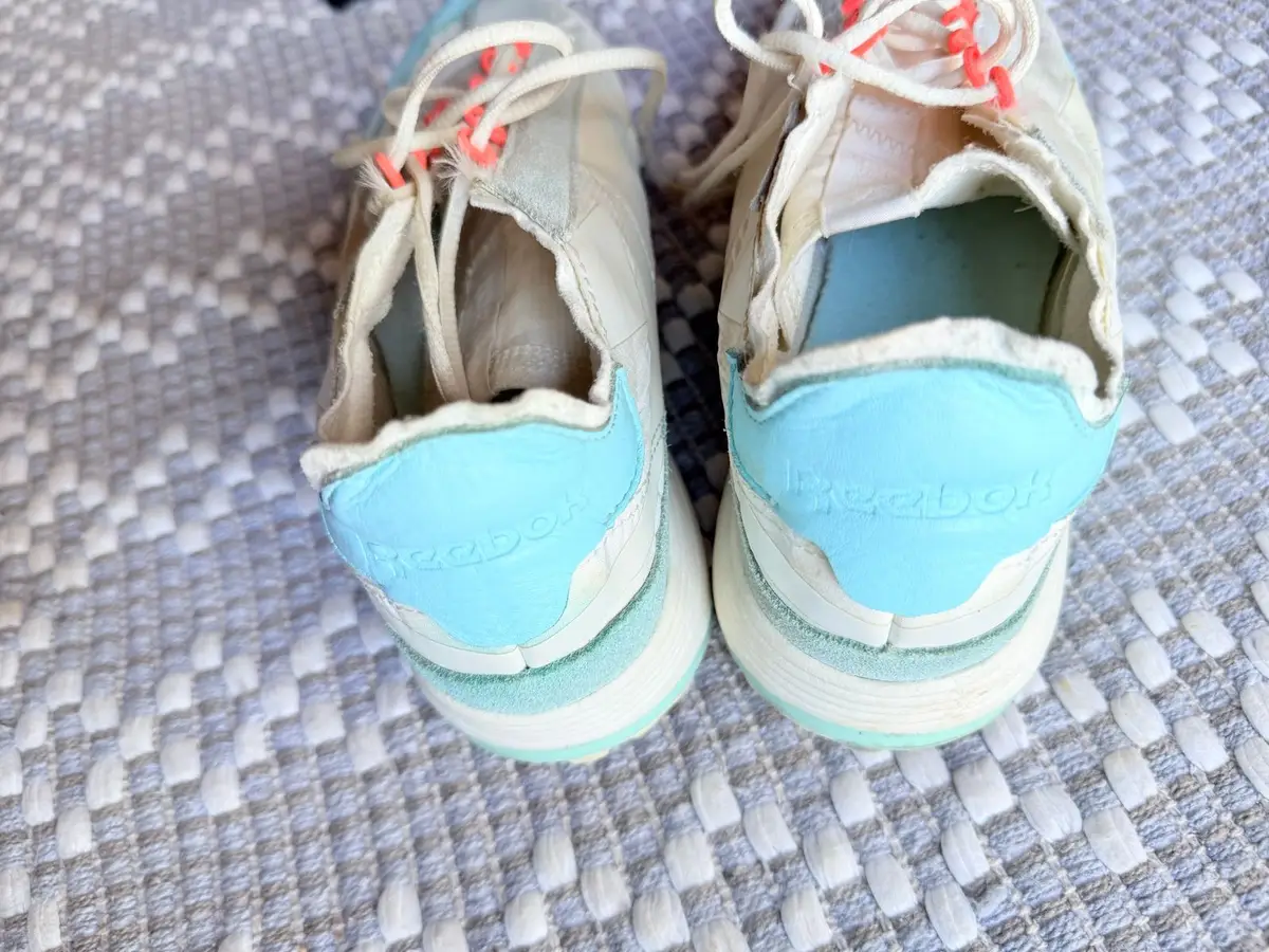 Reebok Vintage Canvas Sneakers Cream & Blue
