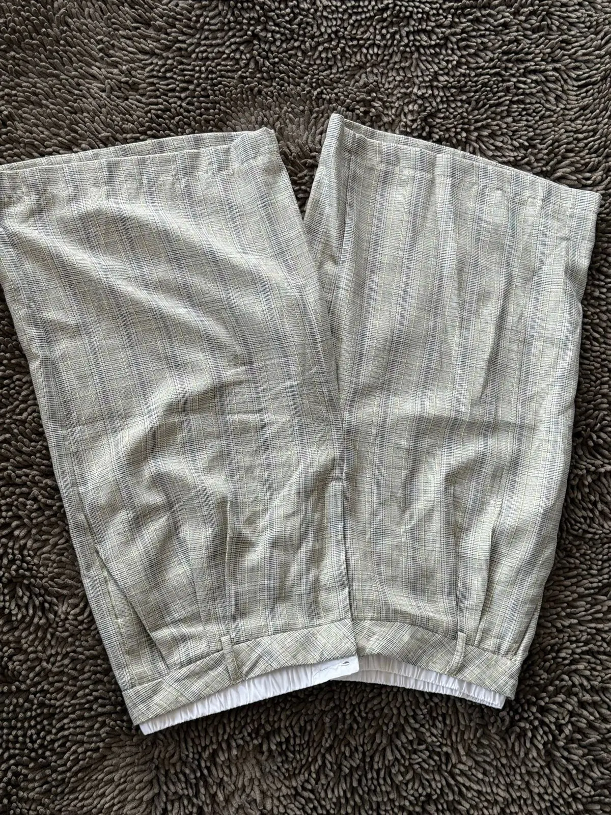 Mr Price Linen Shorts Size 16 Light Grey