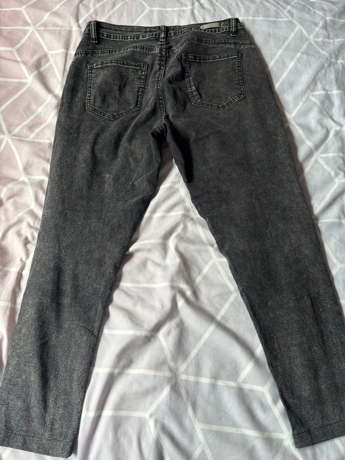 Black Denim Jeans Size 36