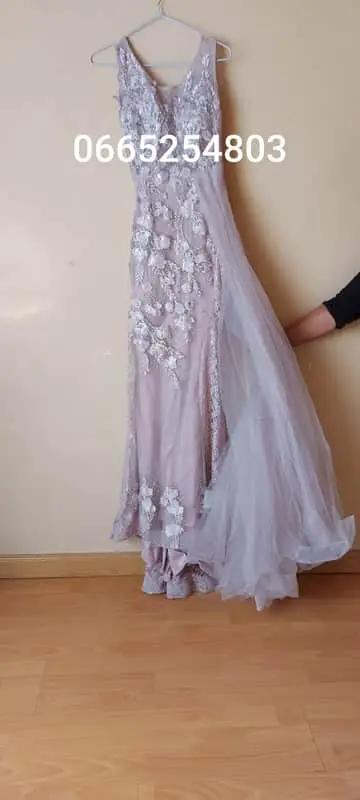 Lilac matric ball gown