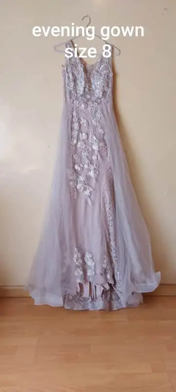 Lilac matric ball gown