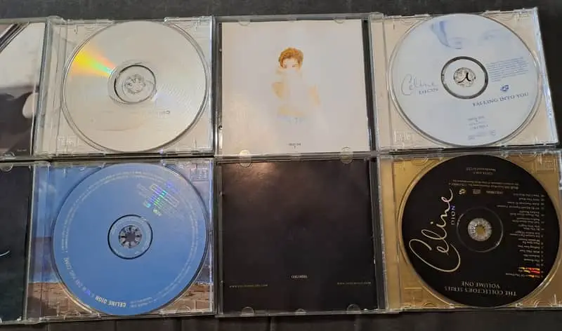 Celine Dion CD collection