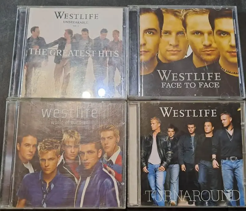Westlife CD collection