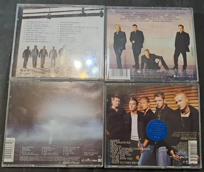 Westlife CD collection