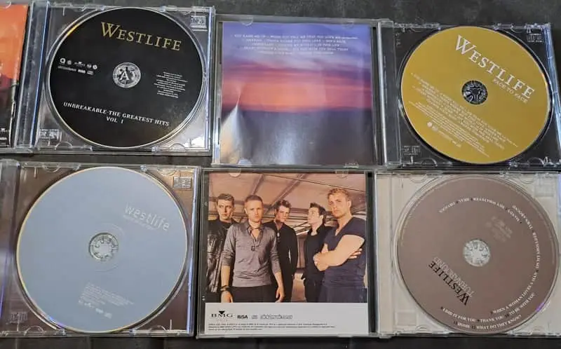 Westlife CD collection