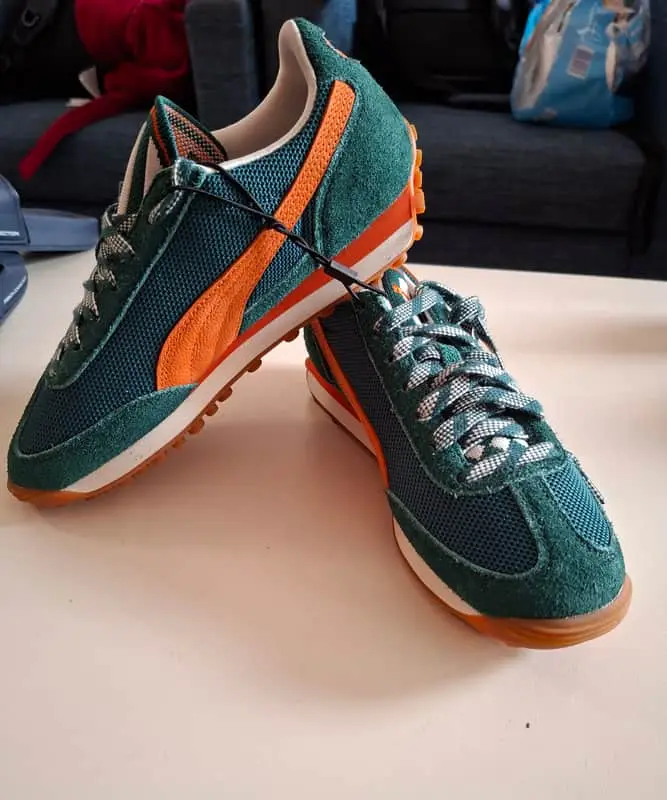 Puma Green original branded Puma tekkie