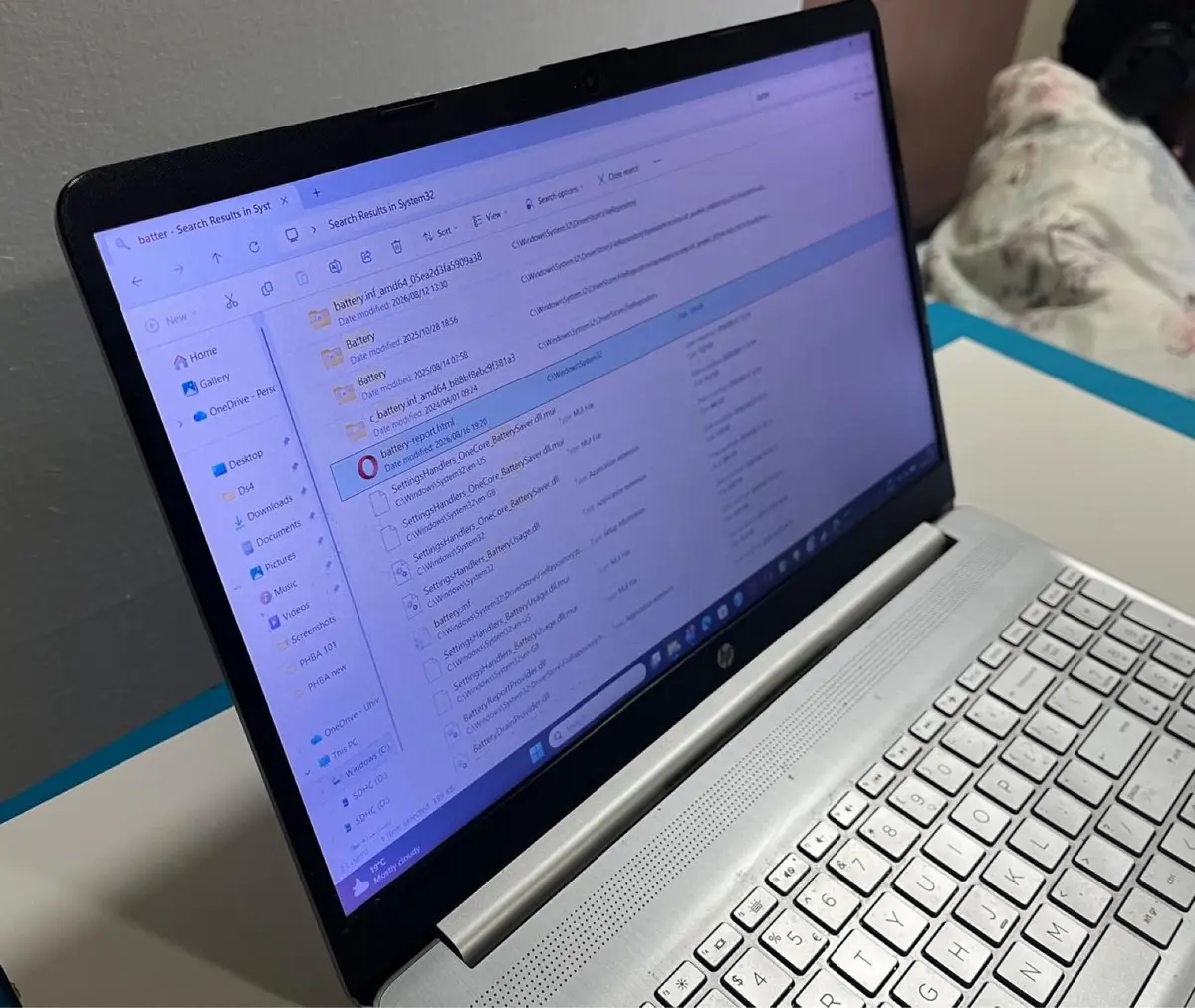 HP Silver Laptop