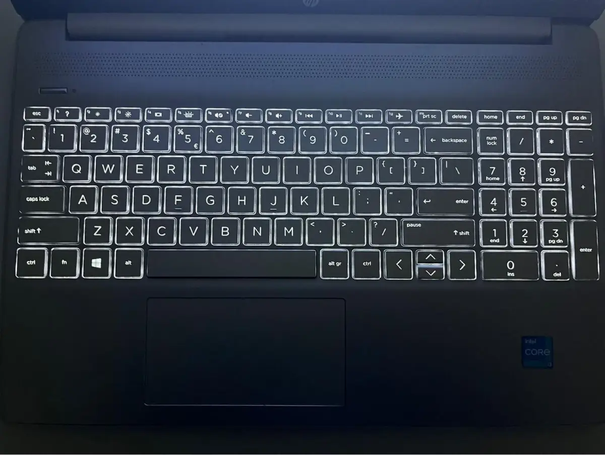 HP Silver Laptop