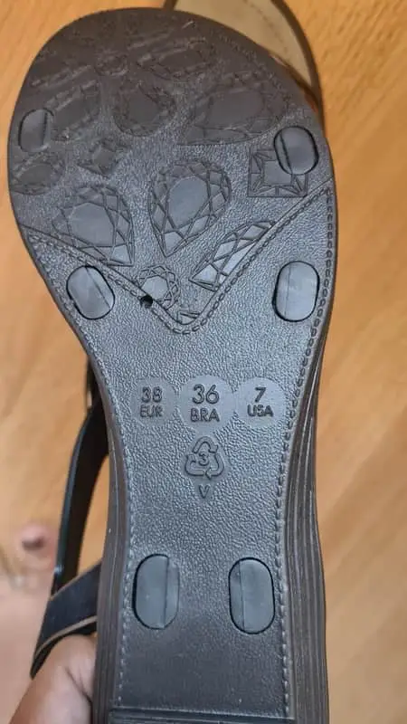 SA size 5 Flat platform slides GRENDHA Women's Sandals. Still new never worn