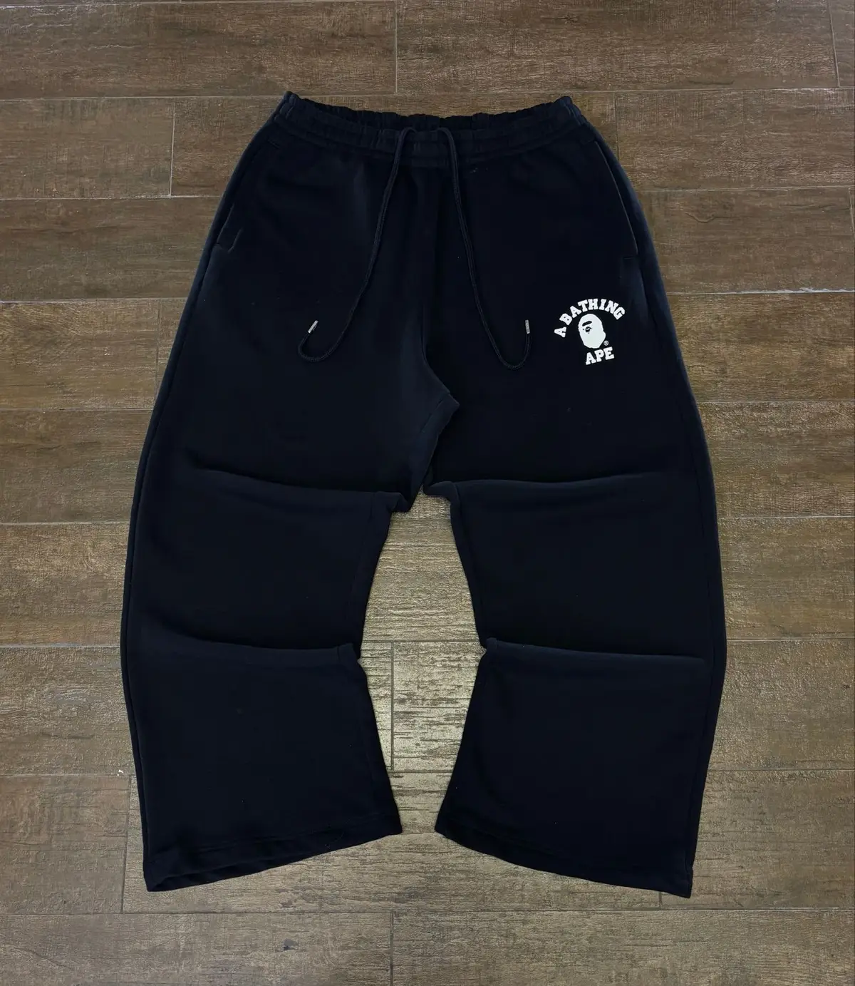 Bape Black Shorts with Ape Head Logo