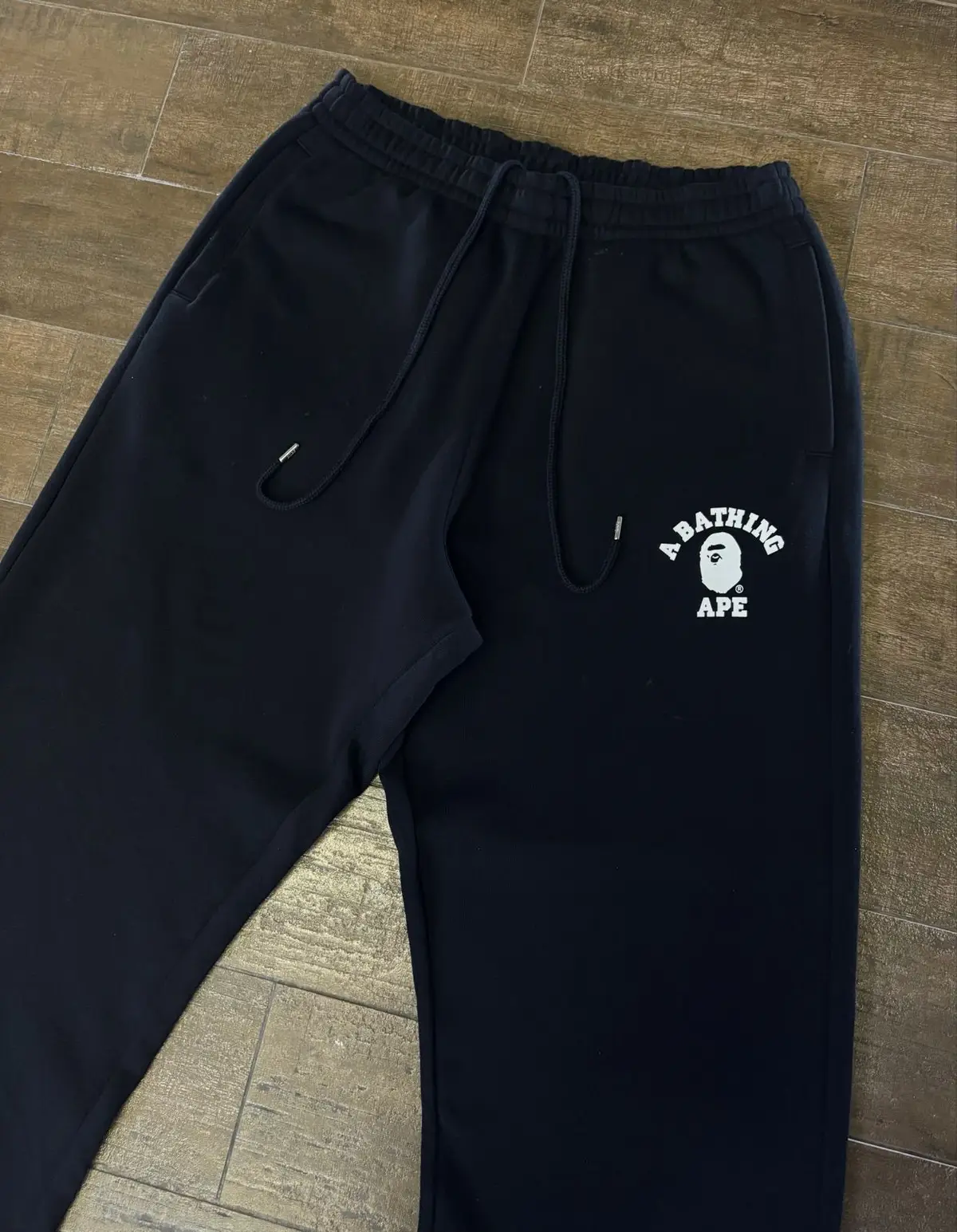 Bape Black Shorts with Ape Head Logo