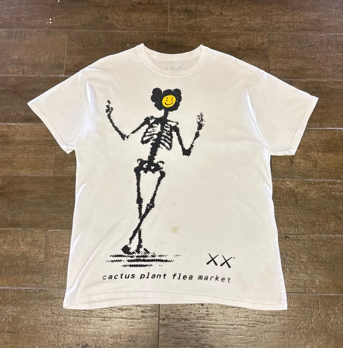 Human Made x Cactus Plant Flea Market Skeleton Tee