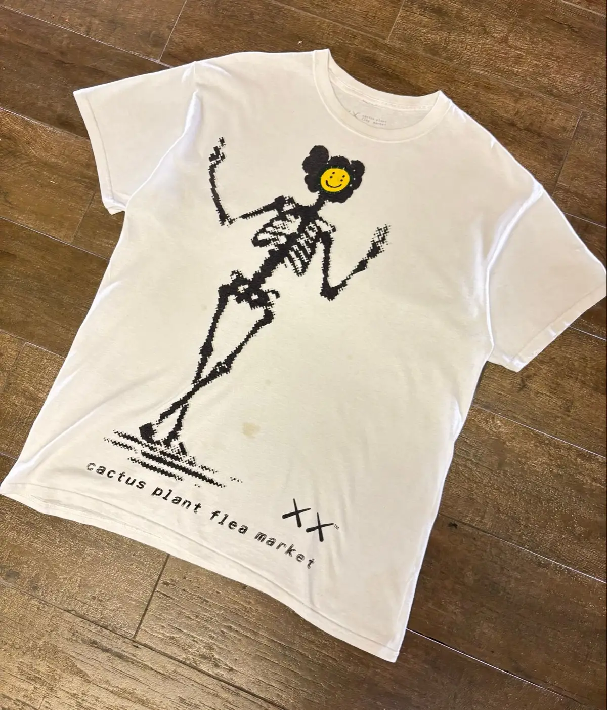 Human Made x Cactus Plant Flea Market Skeleton Tee