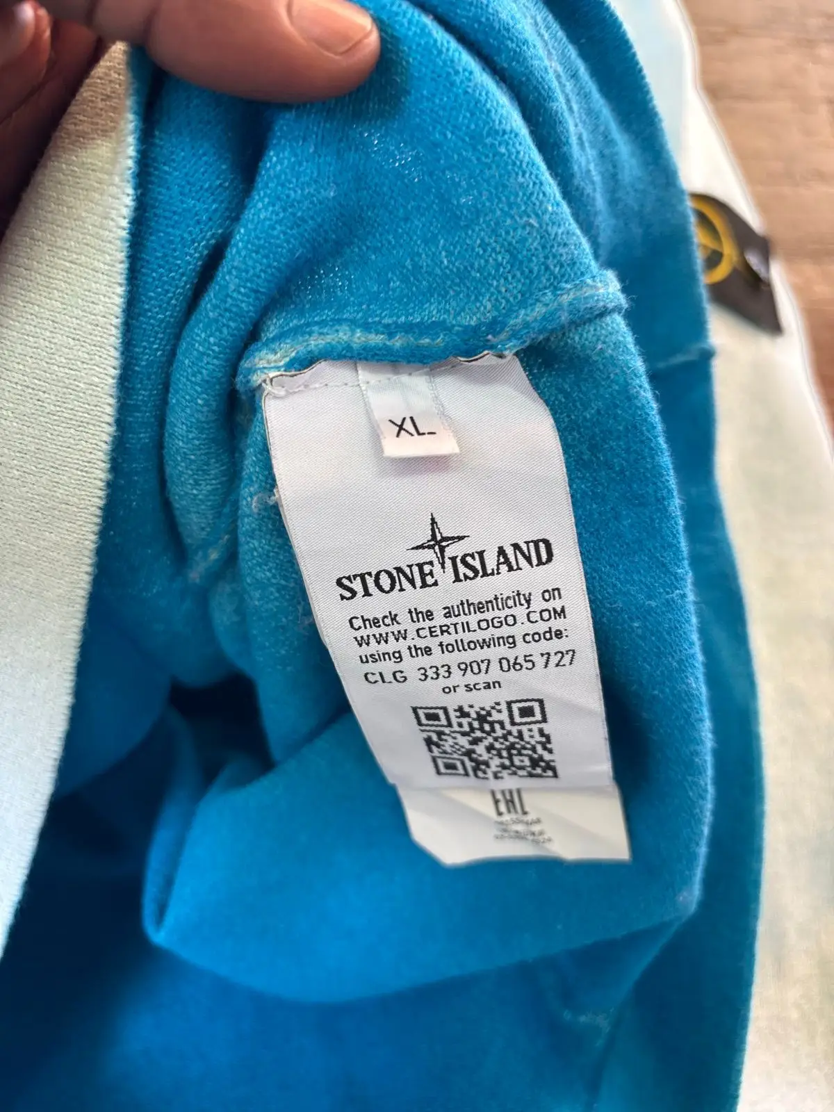Stone Island Crewneck Sweatshirt Light Blue L