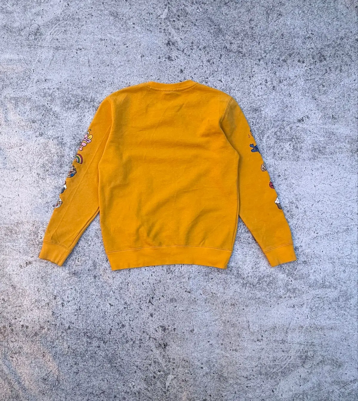 Stüssy Golden Yellow Crewneck Sweatshirt