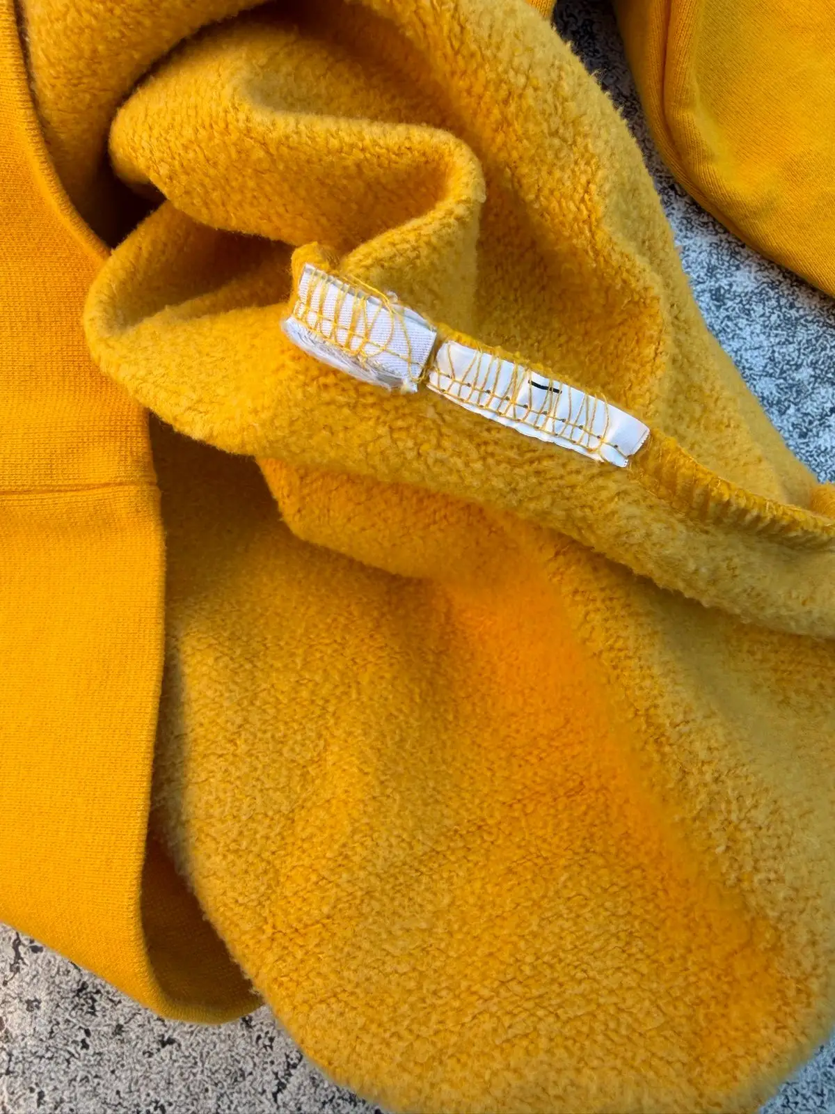 Stüssy Golden Yellow Crewneck Sweatshirt