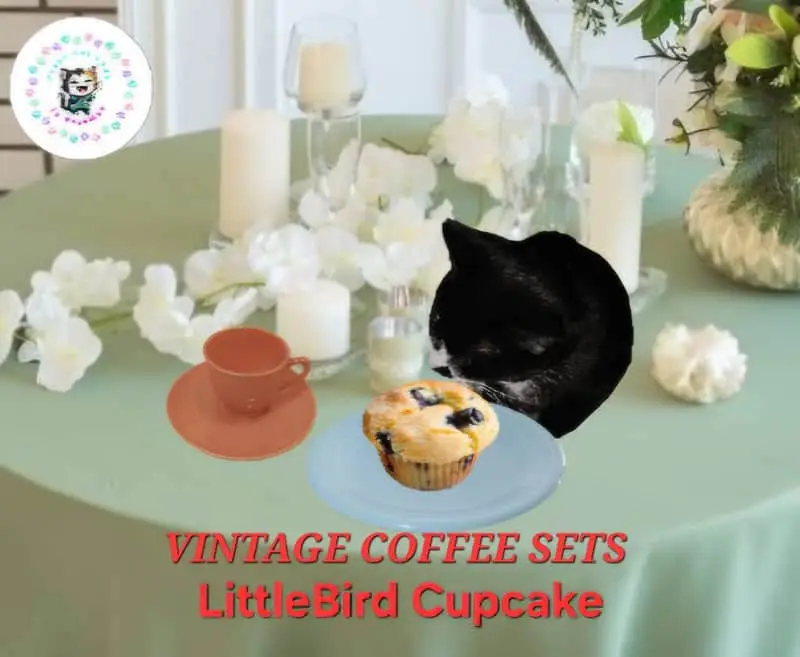 & Other Stories ☕ VINTAGE COFFEE SETS 2x 8pc ☕